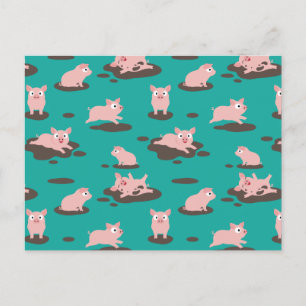 Carte postale Piglets