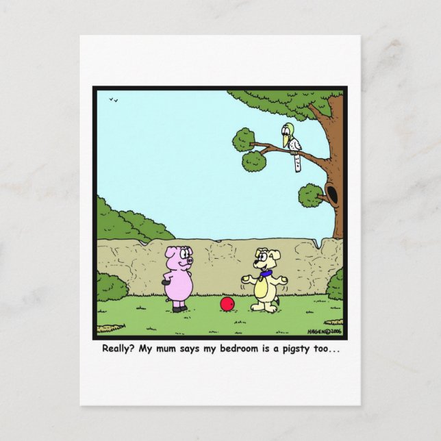 Carte Postale Pigsty (Devant)