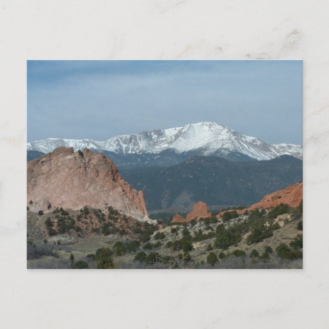 Carte postale Pikes Peak (Devant)