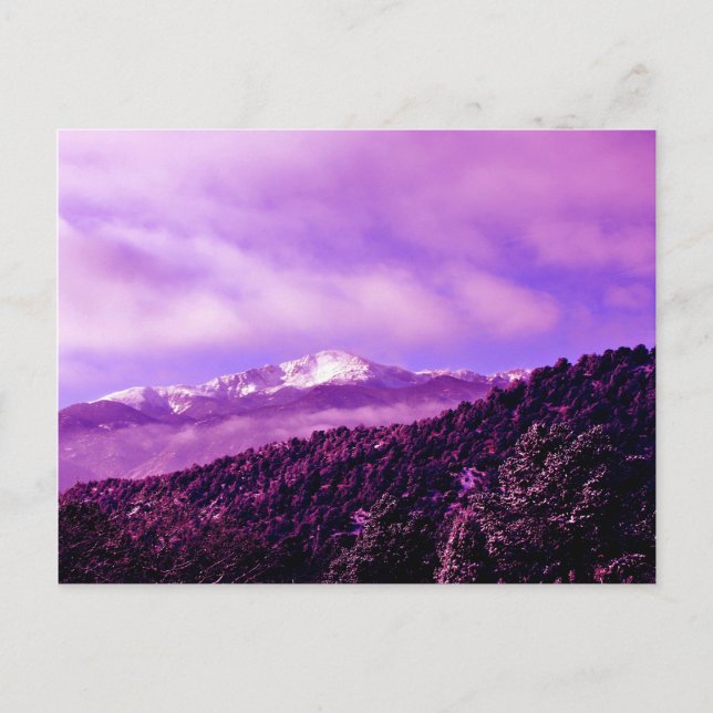 Carte Postale Pikes Peak (Devant)