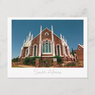 Carte Postale Piketbrg Church Western Cape Afrique du Sud SA