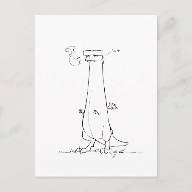 Carte Postale Pilchard Le Dragon (Devant)