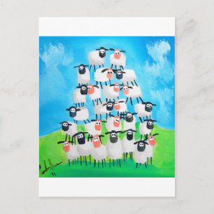 Carte Postale Pile de mouton