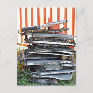 Carte Postale Pile de radiateurs