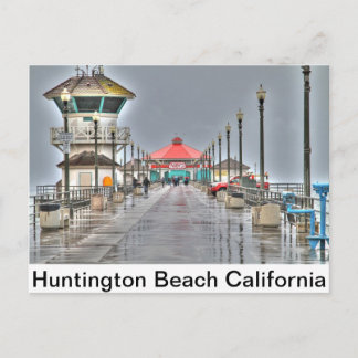 Carte Postale Pilier la 'Californie de Huntington Beach