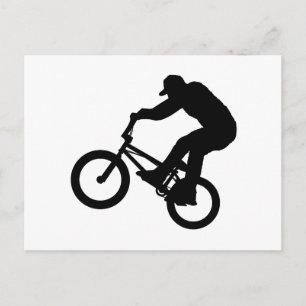 Carte Postale Pilote BMX