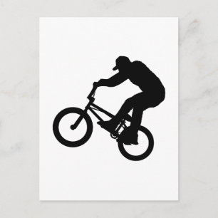 Carte Postale Pilote BMX