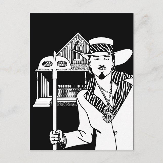 Carte Postale Pimp et Hoe (Devant)