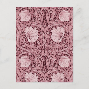 Carte Postale Pimpernel Marron, William Morris