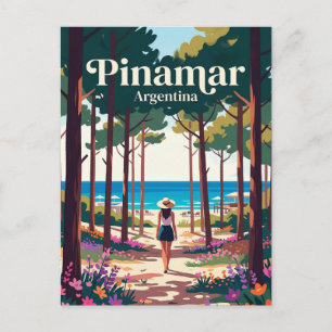 Carte Postale Pinamar Argentine