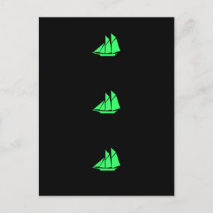Carte Postale Pince Ocean Glow_Green