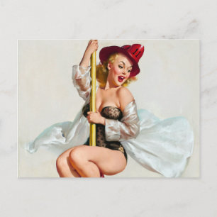Carte Postale Pinceau de chauffage