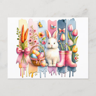 Carte Postale Pinceau de Joyeuses Pâques