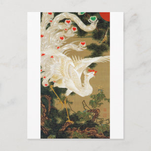 Carte Postale Pine Tree & Phoenix (Coeur d'Amour Phoenix), Jakuc