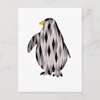 Carte Postale pingouin