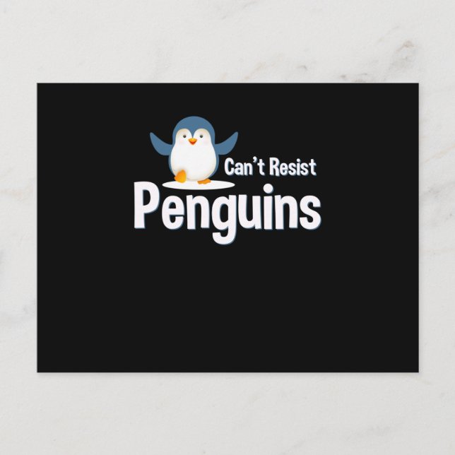 Carte Postale Pingouin (Devant)