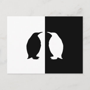 Carte Postale pingouin