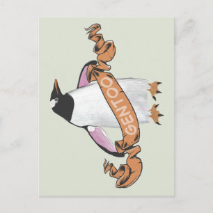 Carte Postale Pingouin Gentoo