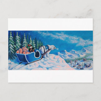 Carte Postale Pingouin heureux