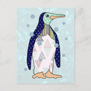 Carte Postale Pingouin modèle