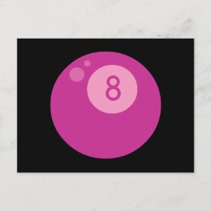 Carte Postale pink8ball