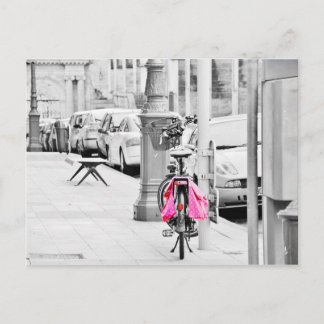 Carte Postale Pink Fahrrad