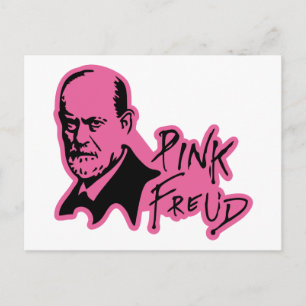 Carte Postale PINK FREUD Psychoanalyse Sound Edition