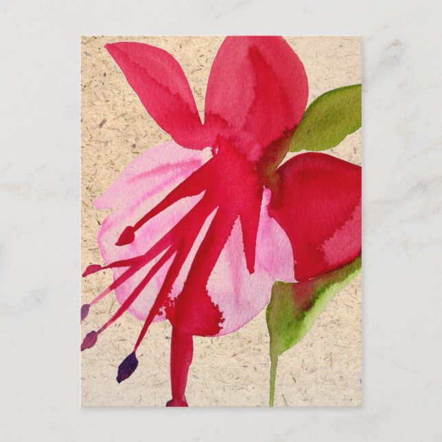 Carte Postale Pink Fuchsia (Devant)