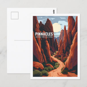 Carte Postale Pinnacles National Park California USA