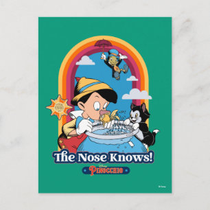 Carte Postale Pinocchio Le Nez Connaît