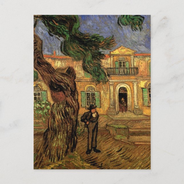 Carte Postale Pins à Saint-Paul par Vincent van Gogh (Devant)