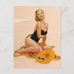 Carte Postale PinUp