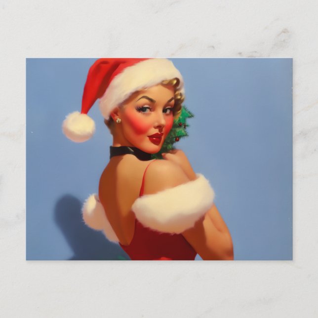 Carte postale Pinup Woman #3 (Devant)