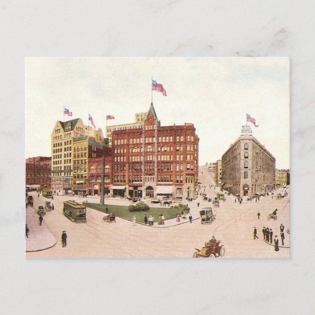 Carte Postale Pioneer Carré (Devant)