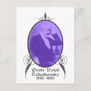 Carte Postale Piotr Il'yich Tchaikovsky