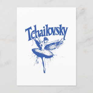 Carte Postale Piotr Ilyich Tchaikovsky, LAC SWAN