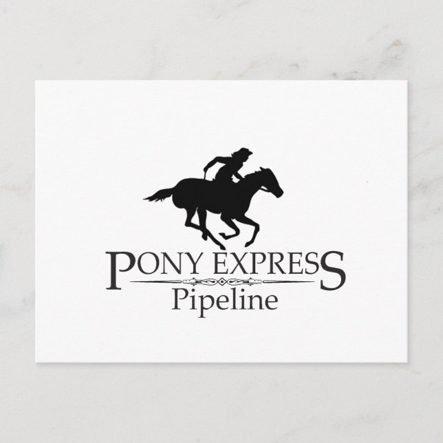Carte Postale Pipeline Express pivotant (Devant)