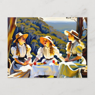 Carte Postale Pique-nique australien à Hanging Rock