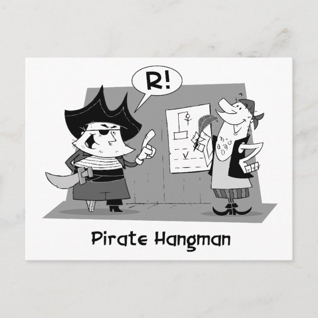 Carte postale pirate (Devant)