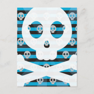 Carte postale Pirate bleu