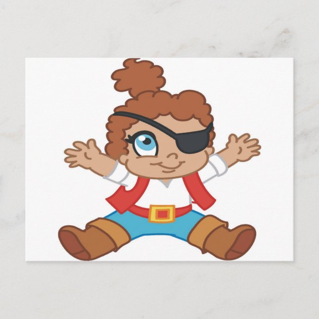 Carte Postale Pirate Boy (Devant)