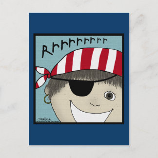 Carte Postale Pirate Boy Rrrrrr