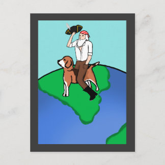 Carte Postale Pirate Darwin