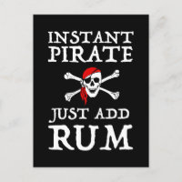Pirate instantanée - Juste Ajouter du rhum