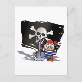 Carte Postale Pirate Kid