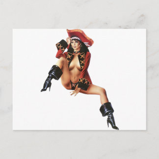 Carte Postale Pirate sexy