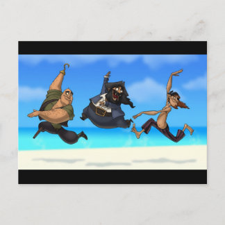 Carte postale Pirates