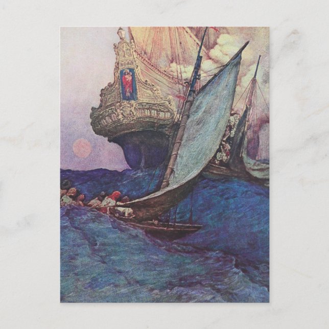 Carte postale Pirates (Devant)