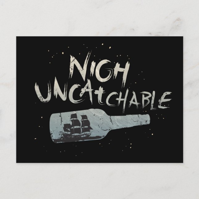 Carte Postale Pirates des Caraïbes 5 | Nigh Uncatchable (Devant)