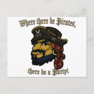 Carte Postale Pirates Rock !